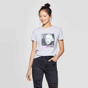 📌new📌 Albert Einstein graphic Tee